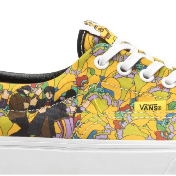 VANS The Beatles x Era 'Yellow Submarine' Tony Alva Tennis Shoes Sz 9 M/10.5 W - Picture 2 of 2